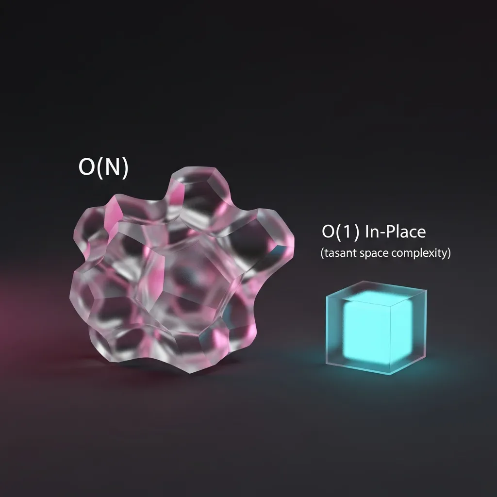 Space Complexity Explained: Why O(1) In-Place Algorithms Are Interview Gold